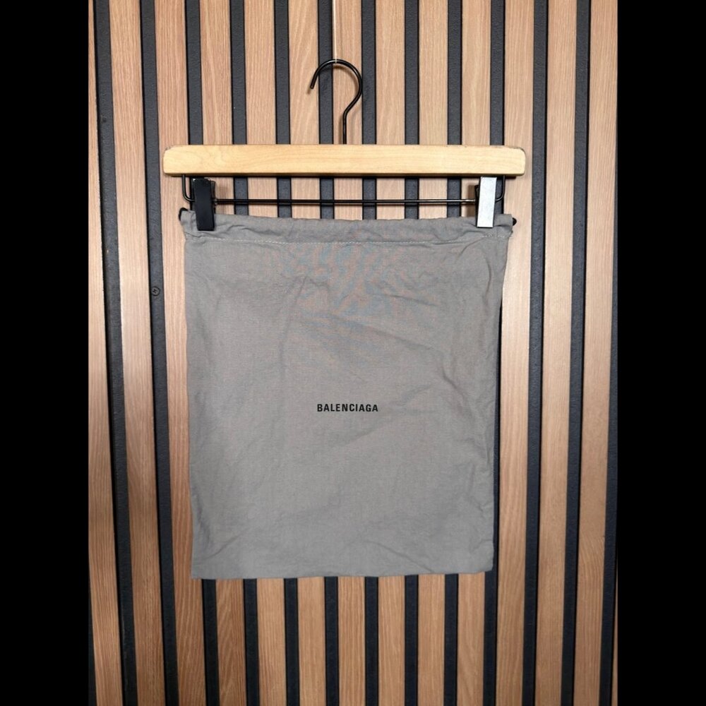 Balenciaga Dust Bag 12.5" x 14.5" Canvas Adjustable Storage Baggie